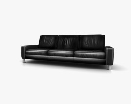 Ekornes Space Dreisitziges Sofa Low-Back 3D-Modell