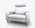 Ekornes Space 扶手椅 High-Back 3D模型