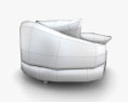 Ekornes Space Big Sofá de Canto Modelo 3d