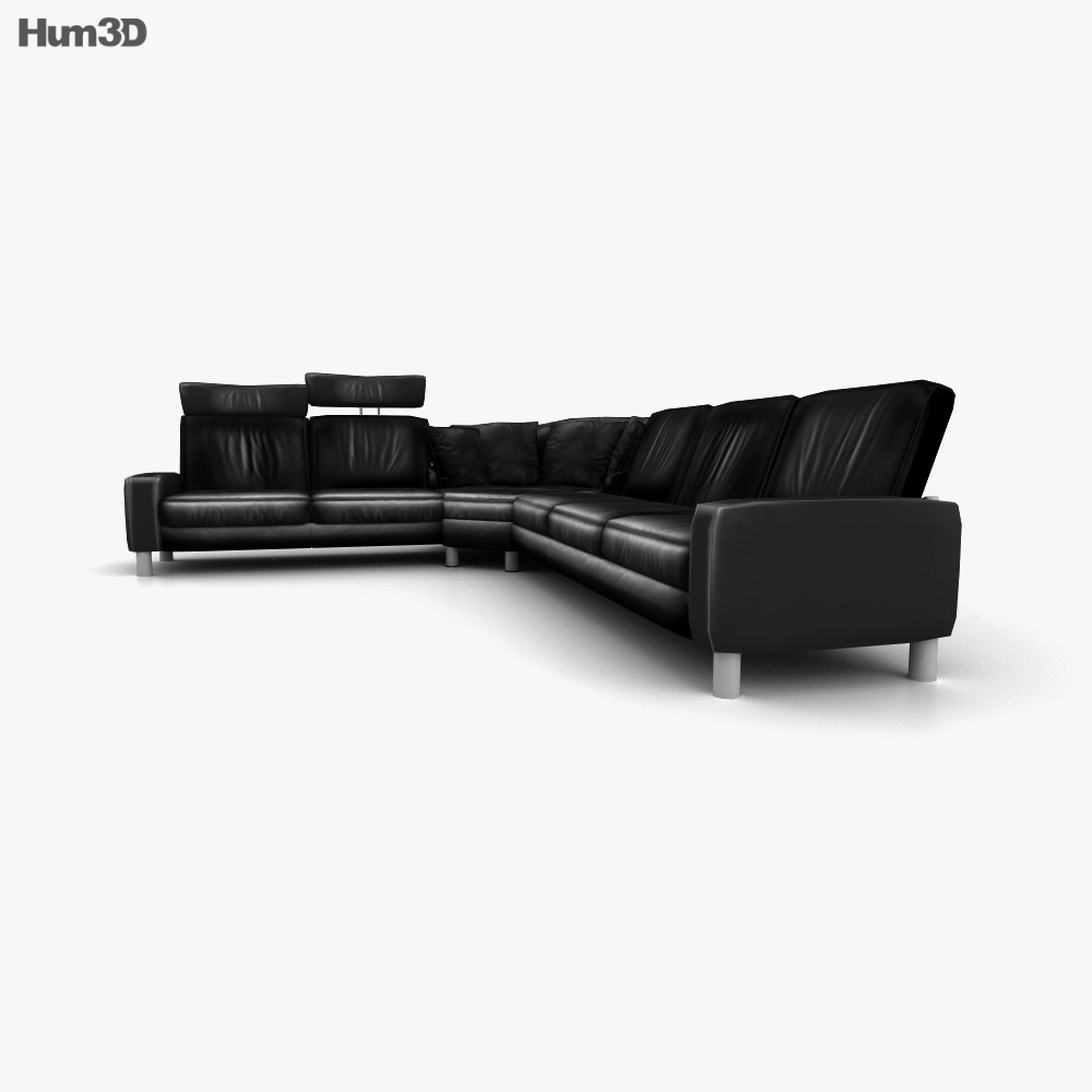 Ekornes Space Corner sofa 3D model