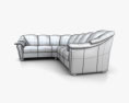 Ekornes Stockholm Кутовий диван 3D модель