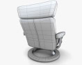 Ekornes Taurus Cadeira de Escritório Modelo 3d