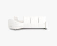 Ekornes Wave Corner sofa 3d model