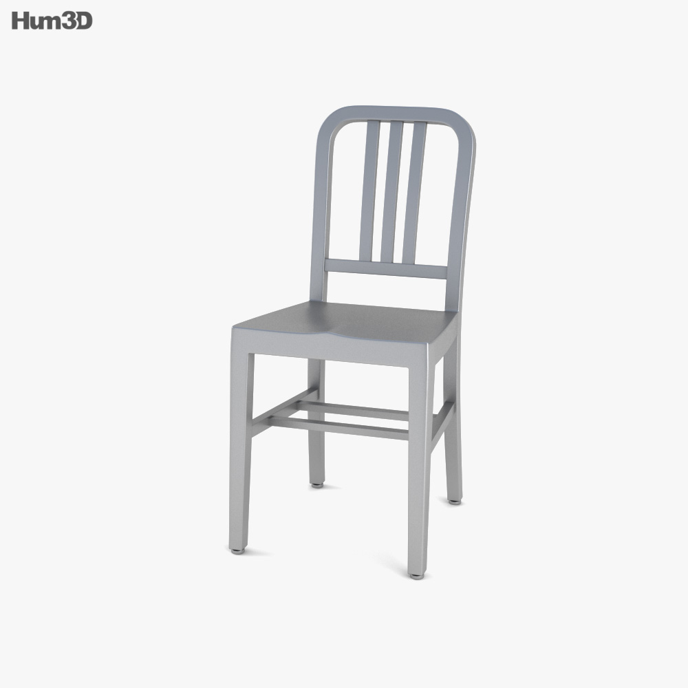 Emeco Stye 1006 Navy Chair 3D model