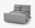 Essential Home Sophia Bed 3d model