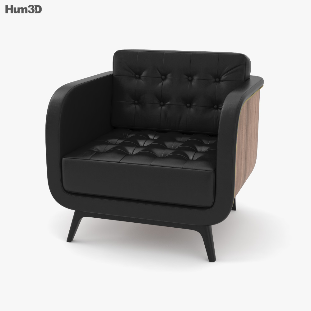 Essential Home Brando Armchair 3d model