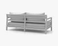 Ethimo Costes Sofa 3D-Modell
