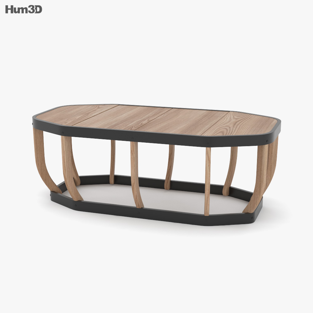 Ethimo Swing Coffee table 3D model