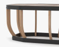 Ethimo Swing Coffee table 3d model