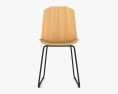 Ethnicraft Oak Facette Chair 3d model