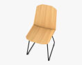 Ethnicraft Oak Facette Cadeira Modelo 3d