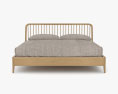 Ethnicraft Spindle Bed 3d model