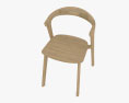 Ethnicraft Bok Dining chair 3d model
