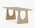 Ethnicraft Oak Geometric Обідній стіл 3D модель