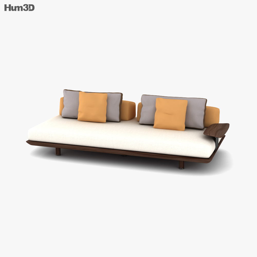 Exteta Caprera Sofa 3D model