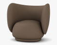 Ferm Living Rico Lounge chair 3D модель