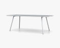 Fermob Luxembourg Table 3d model