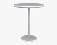 Fermob Concorde Premium Round Pedestal Table 3D模型