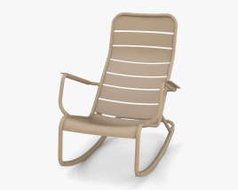 Fermob Luxemburg Chaise à Bascule Modèle 3D