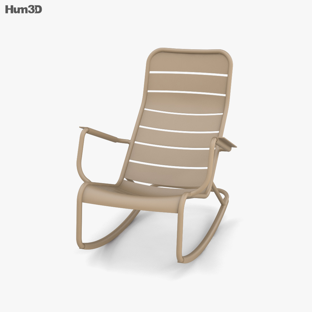 Fermob Luxemburg Rocking chair 3D model