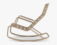 Fermob Luxemburg 摇椅 3D模型