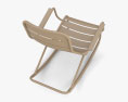 Fermob Luxemburg 摇椅 3D模型