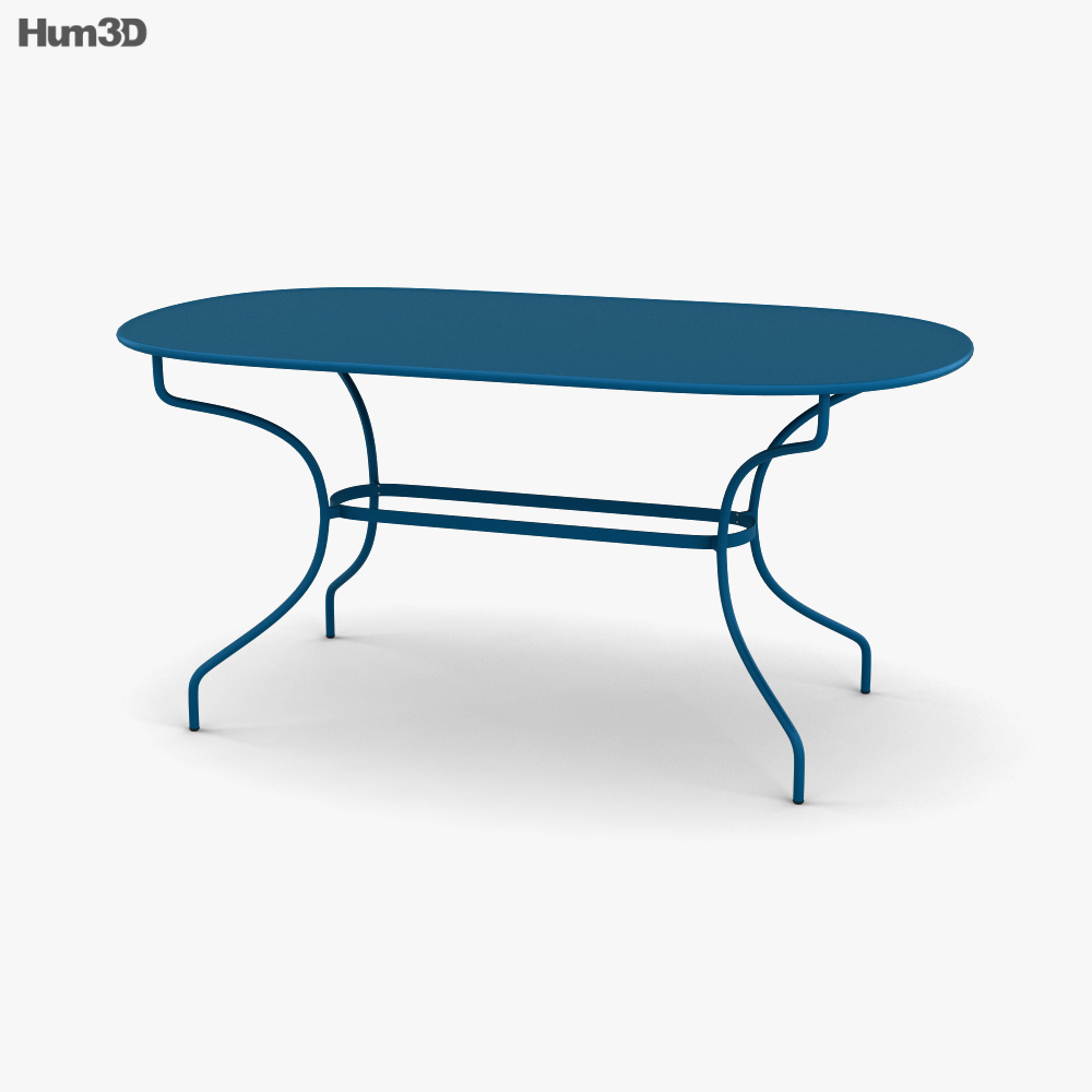 Fermob Opera Oval Tisch 3D-Modell