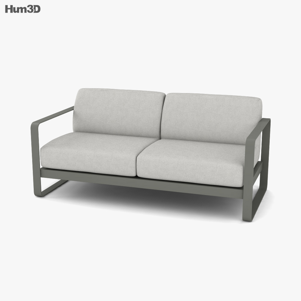 Fermob Bellevie Canape Sofa Modèle 3D