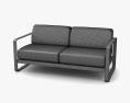 Fermob Bellevie Canape Sofa 3D-Modell