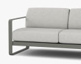 Fermob Bellevie Canape Sofa Modèle 3d