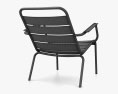Fermob Luxembourg Low 扶手椅 3D模型