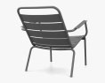 Fermob Luxembourg Low 扶手椅 3D模型