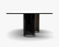 Fiam Luxor Стеклянный стол 3D модель