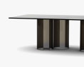 Fiam Luxor Table en verre Modèle 3d