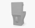 Fine Fixtures Modern Two Piece toilet Modello 3D