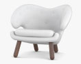 Finn Juhl Pelican 椅子 3D模型