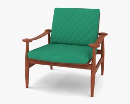 Finn Juhl Spade Easy Chair 3D model