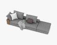 Flexform Groundpiece 沙发 3D模型
