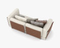 Flexform Cestone Sofa Modèle 3d