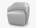 Fogia Barba 肘掛け椅子 3Dモデル