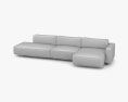 Fogia Supersoft Sofa 3D-Modell