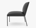 Fogia Tondo Lounge chair Modello 3D