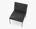 Fogia Tondo Loungesessel 3D-Modell