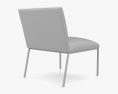 Fogia Tondo Lounge chair Modello 3D