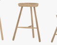 Form And Refine Shoemaker Chair Number 78 Oak Modèle 3d