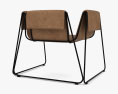 Frag Stefania Andorlini Arche Lounge chair 3D модель
