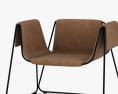 Frag Stefania Andorlini Arche Lounge chair 3D модель