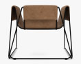 Frag Stefania Andorlini Arche Lounge chair 3d model
