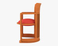 Frank Lloyd Wright Barrel Cadeira Modelo 3d