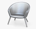 Fredericia Ditzel Lounge chair Modelo 3D